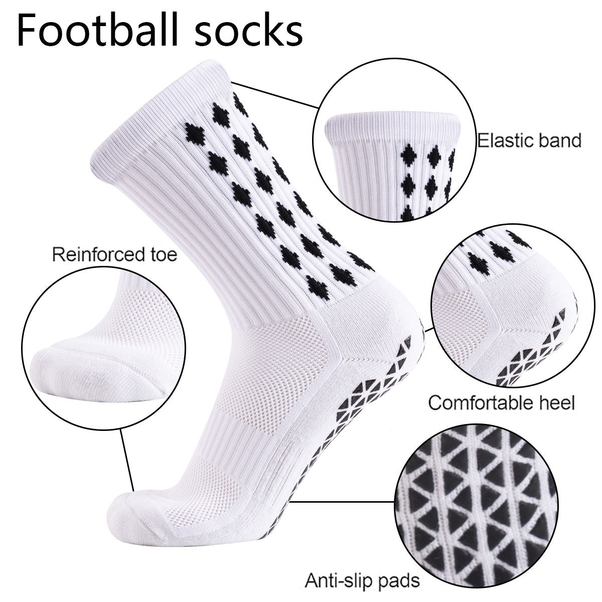 Specially Designed for Running Mens Socks
