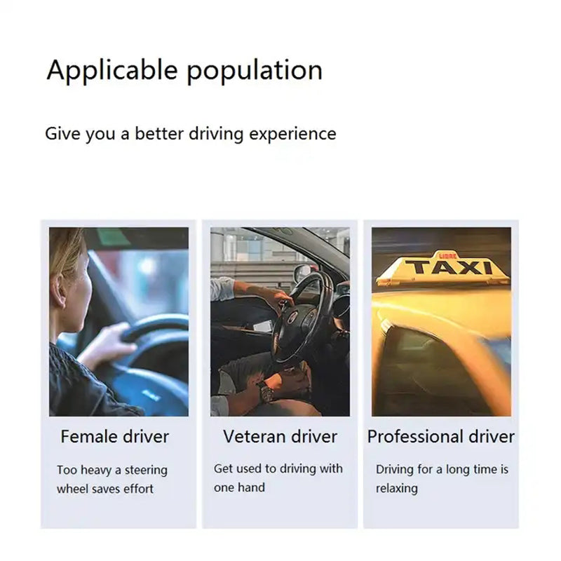 360 Degree Rotation ABS Car Steering