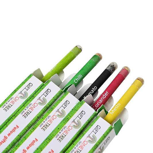 Plantable Seed Pencils | Pack of 15 Single Pencils