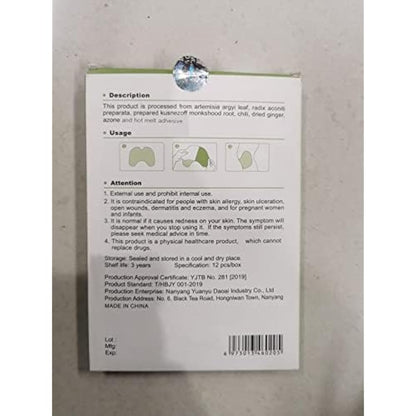 herbal knee pain relief patches