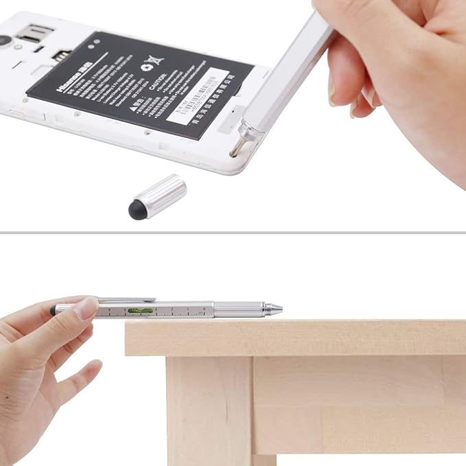 6-in-1 Multifunctional Metal Tool Pen