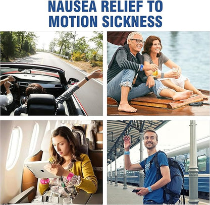 Travel Relief Nausea Wristbands pack of 2