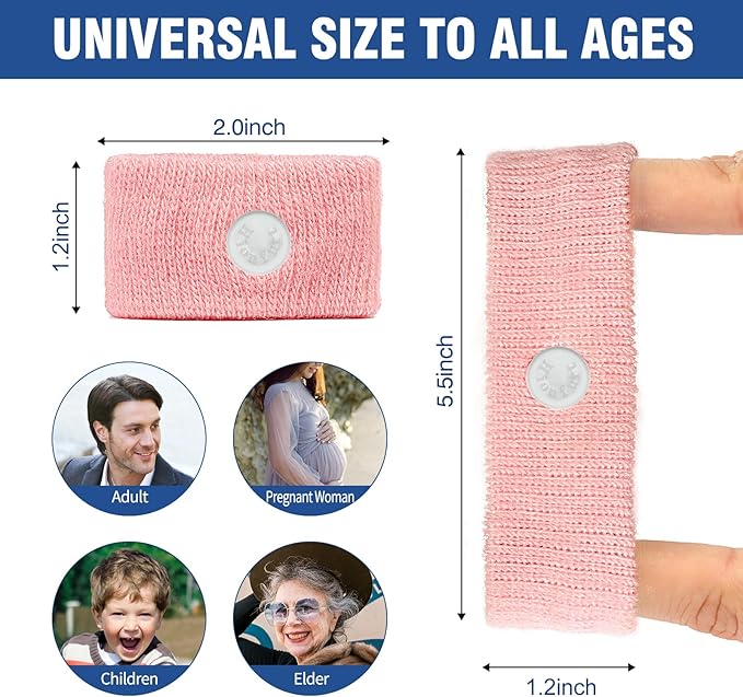 Travel Relief Nausea Wristbands pack of 2