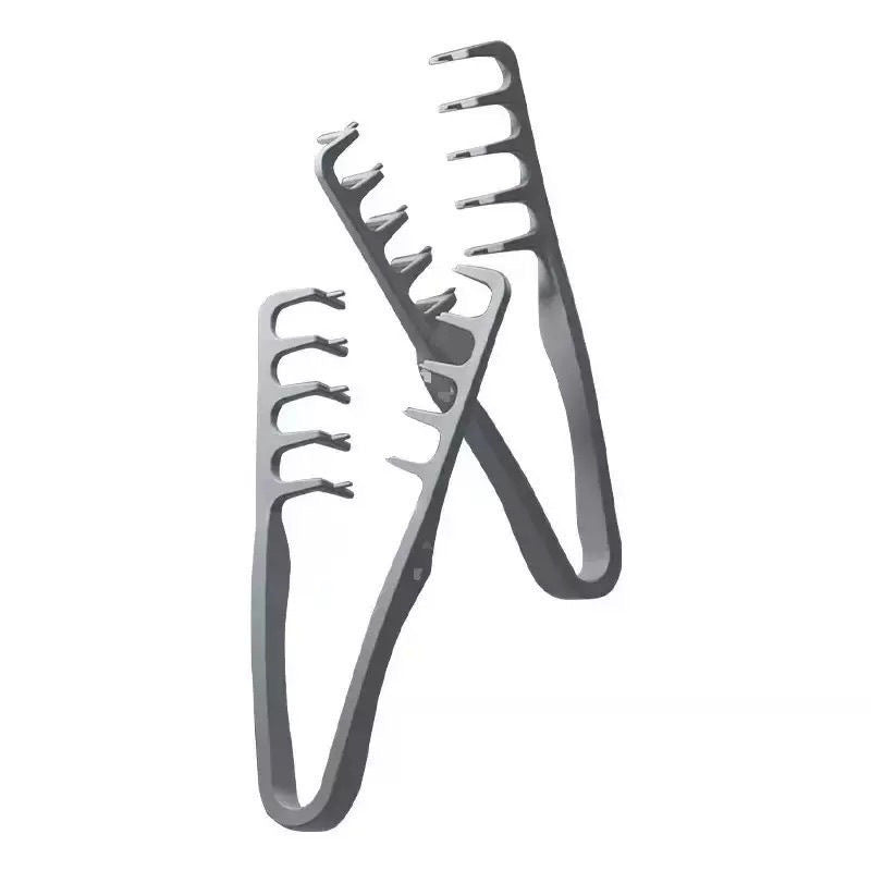 V-shape Plastic Comb Bangs Clip Hair