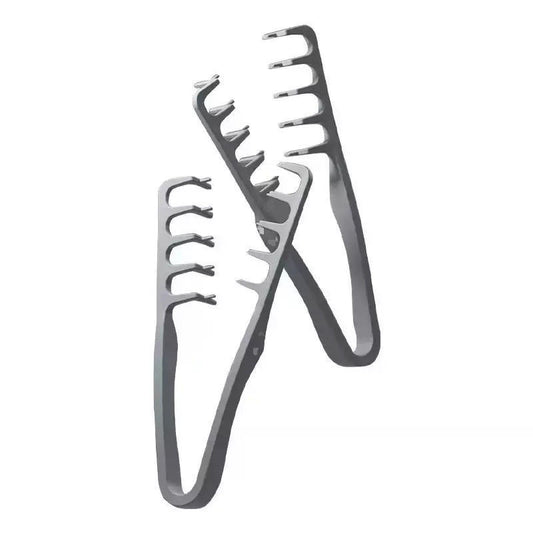 V-shape Plastic Comb Bangs Clip Hair