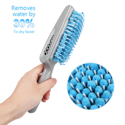 Quick-Dry Detangling Paddle Brush