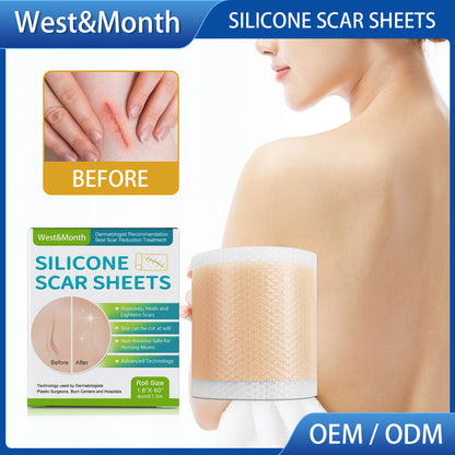 Reusable Silicone Scar Sheet Gel Patch