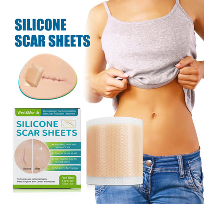 Reusable Silicone Scar Sheet Gel Patch
