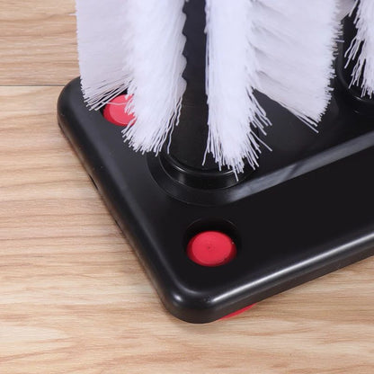 3-Head Soft Bristle Cleaning Glass