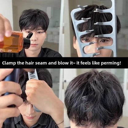 V-shape Plastic Comb Bangs Clip Hair