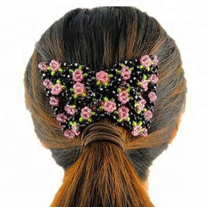 Beaded Twin Magic Hair Comb