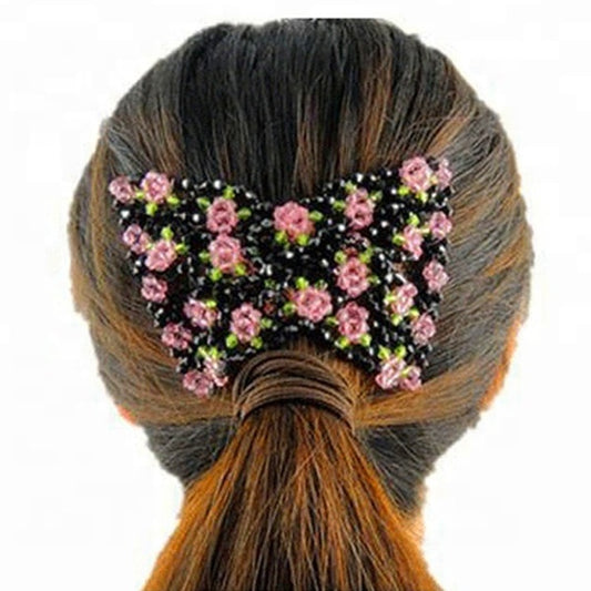 Beaded Twin Magic Hair Comb