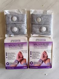 Travel Relief Nausea Wristbands pack of 2