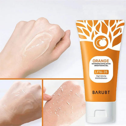 Orange enzyme exfoliating gel